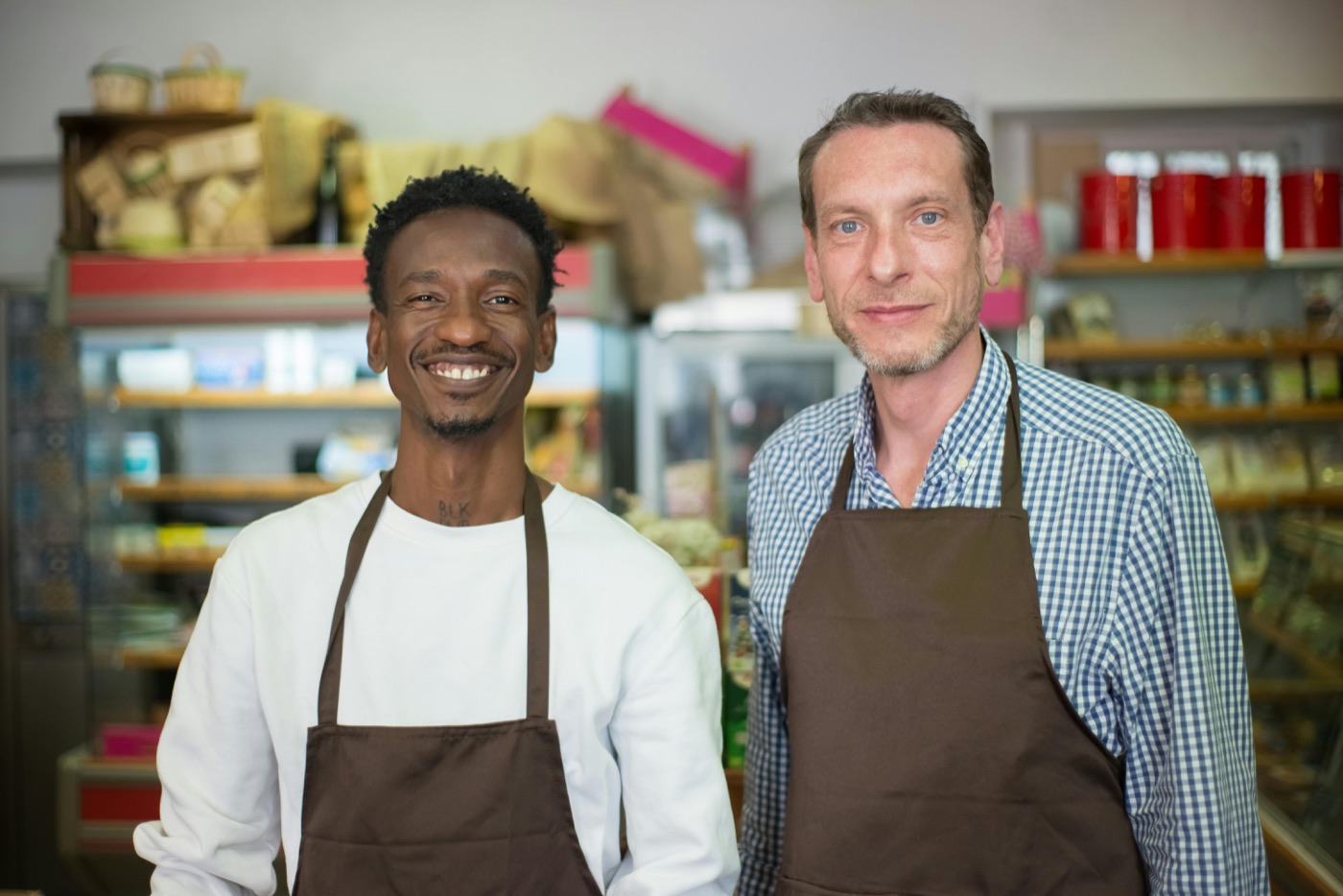 Lokale Händler in ihrem Geschäft, wer in der Region gefunden wird, gewinnt